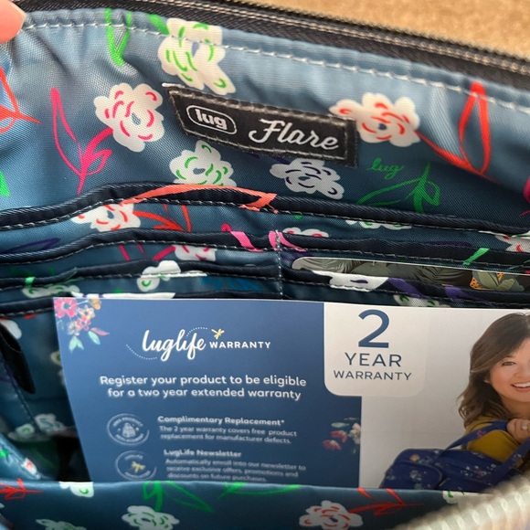 Lug Flare 2 bright floral NWT - Picture 4 of 4